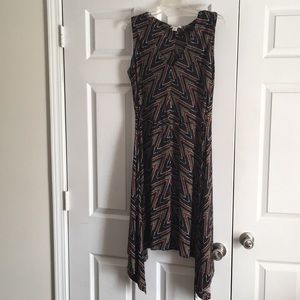 Sleeveless multicolored dress Size L